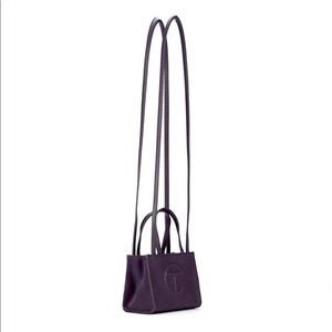 Telfar Small Eggplant Shopping Bag